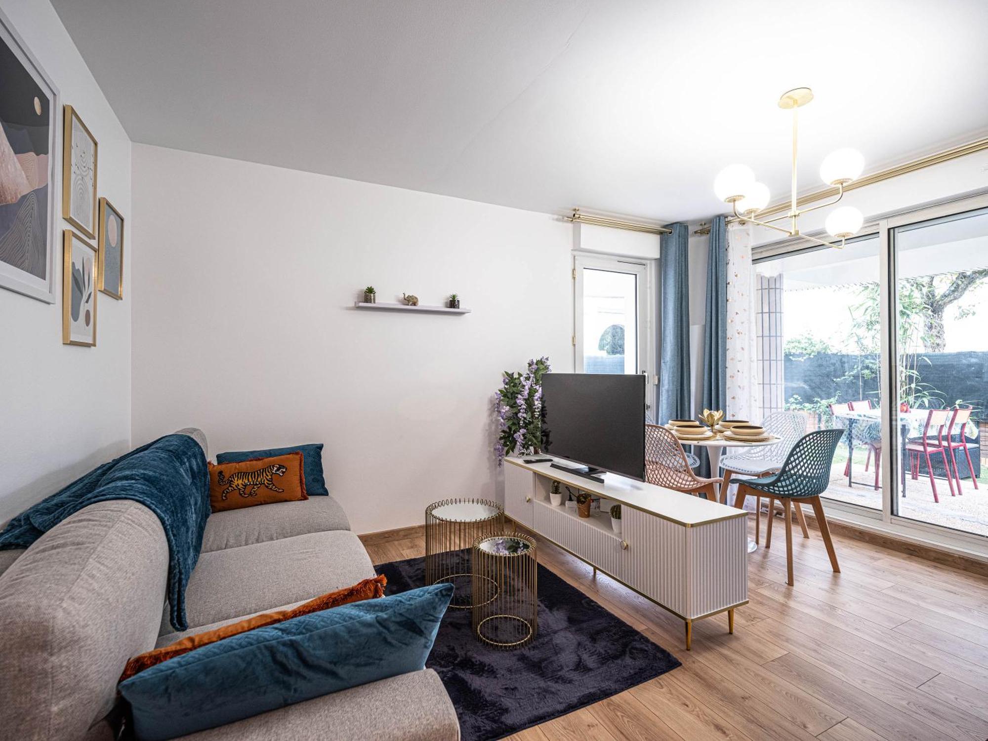 Appartement Cocooning En Centre-Ville - Residence Le Colisee Ermont Buitenkant foto
